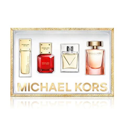 michael kors mini fragrance set|michael kors cologne set.